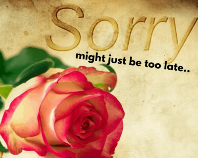 When it’s all gone in one second, what is it that you should have done more of or better? When it’s all gone in one second, what is it that you should have done more of or better?