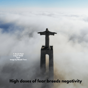 High doses of fear breeds negativity