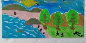 First painting 16 March 2024 First painting 16 March 24