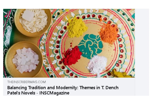 T. Dench Patel in Inscriber Mag, Toronto, Canada